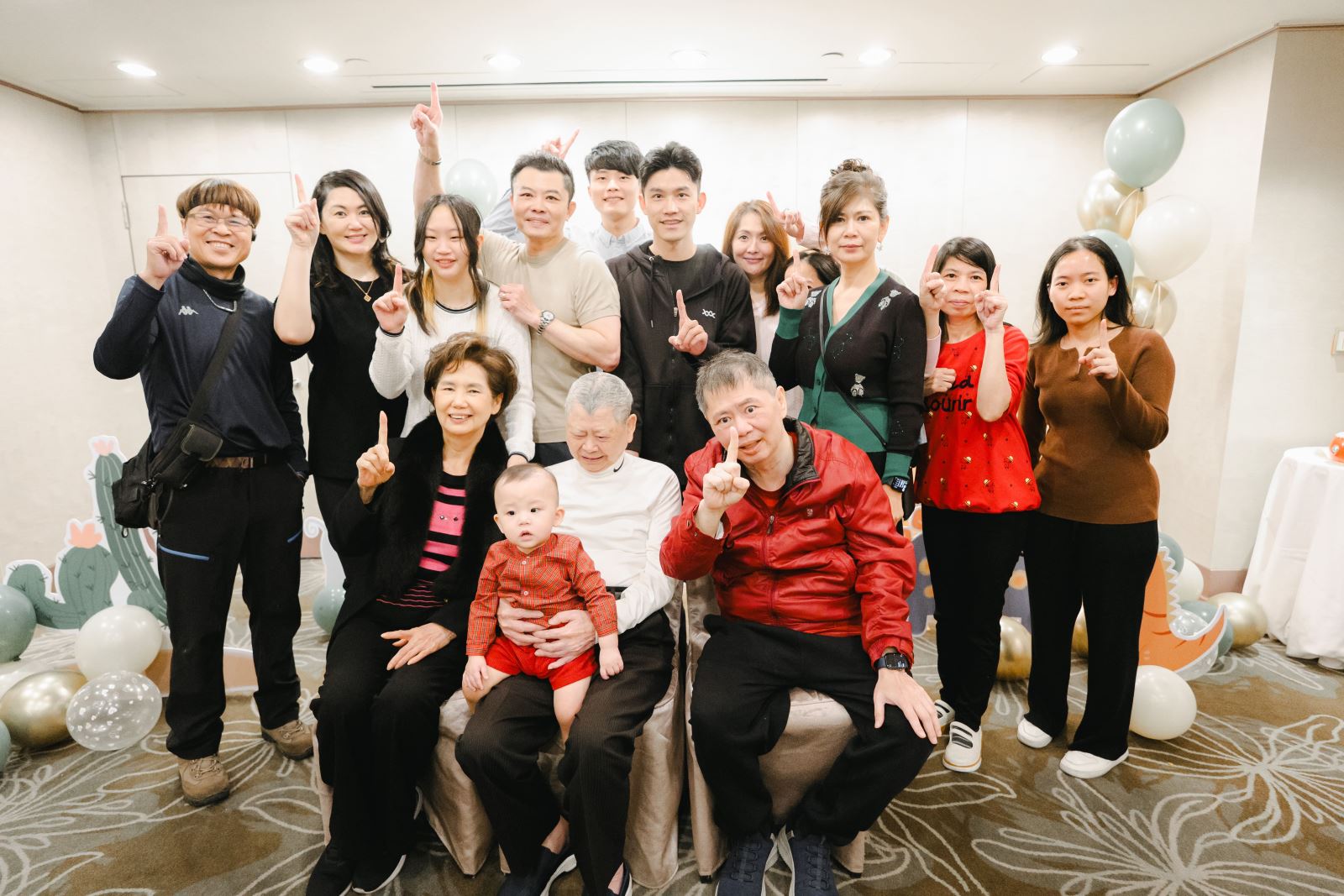 少人數的抓周派對