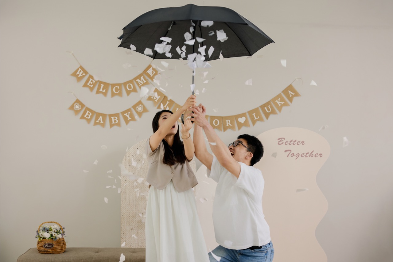 開傘是女寶寶