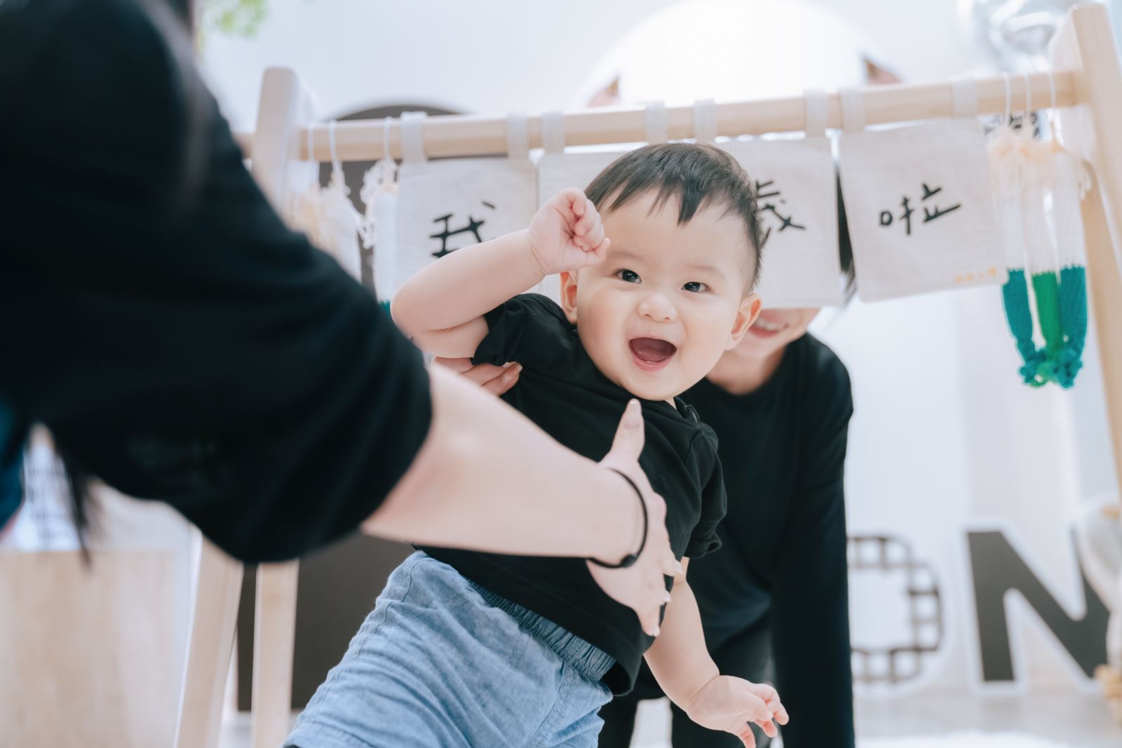 寶寶燦爛笑容